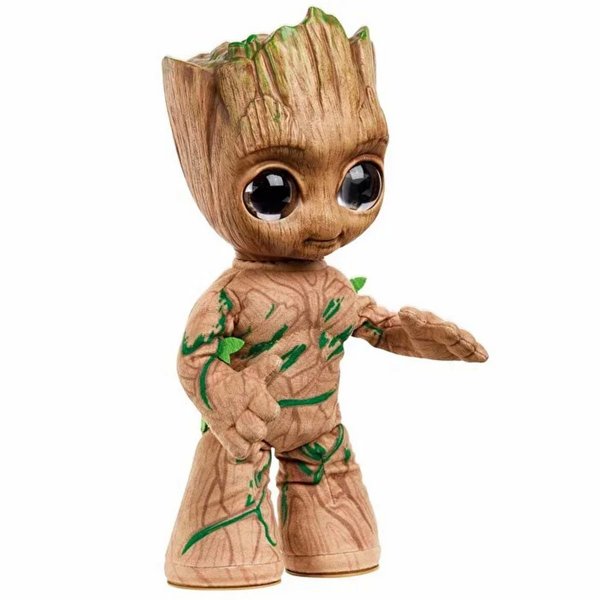 Marvel I Am Groot Groovin Groot Sesli ve Hareketli Peluş Kız Erkek Çocuk Oyuncak Eğitici Oyuncaklar - Image 1