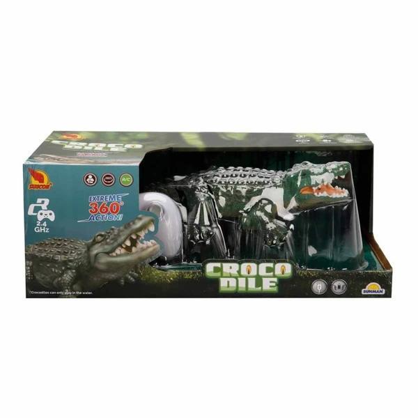 Suncon Usb Şarjlı Uzaktan Kumandalı Crocodile Kız Erkek Çocuk Oyuncak Eğitici Oyuncaklar - Image 1