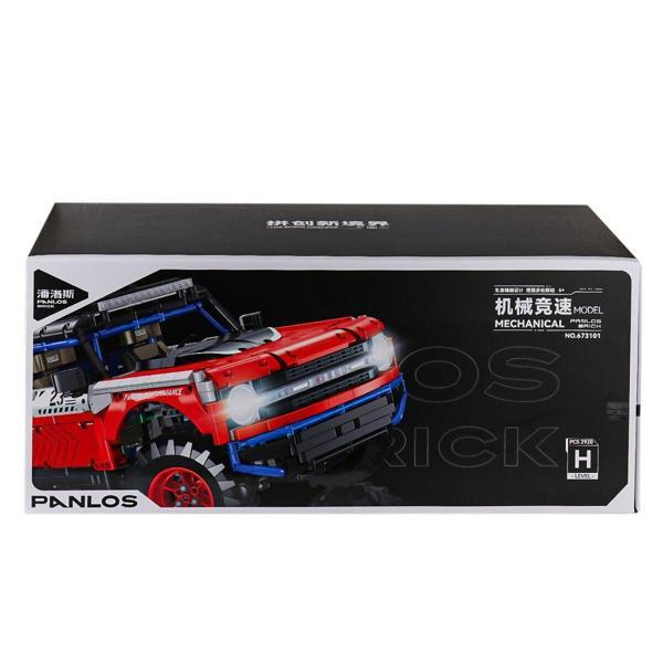 P673101 Panlos Mekanik Model Arazi Aracı 2920 Parça Blok Seti -Vagon life Kız Erkek Çocuk Oyuncak Eğ - Image 1