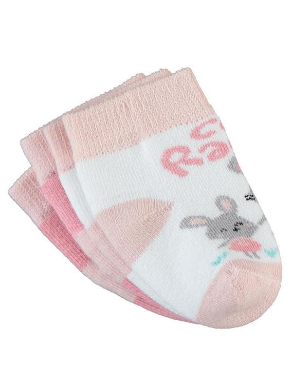 Civil Baby Cute Rabbit Havlu 0-24 Ay Bebek Kız Çorap Set - Standart18 Ay - Image 1