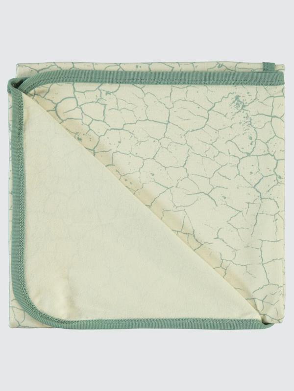 Civil Baby Crack Pattern Baskılı Battaniye - YeşilStandart - Image 1