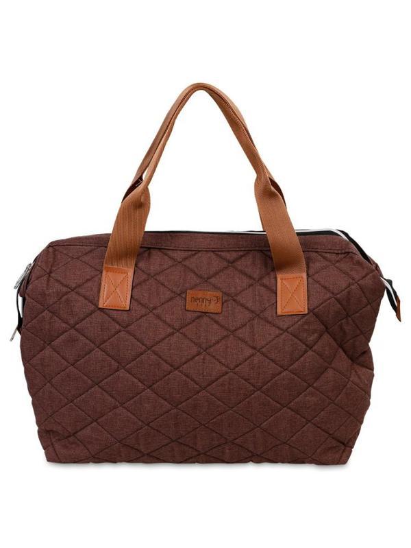 Nenny Baby Kapitoneli Mommy Bag Anne Bebek Bakım Çantası - KahverengiStandart - Image 1