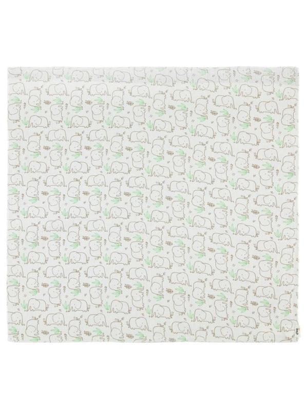 Civil Baby Baby Elephant Empirme 75x75cm Battaniye - Fil DişiStandart - Image 1
