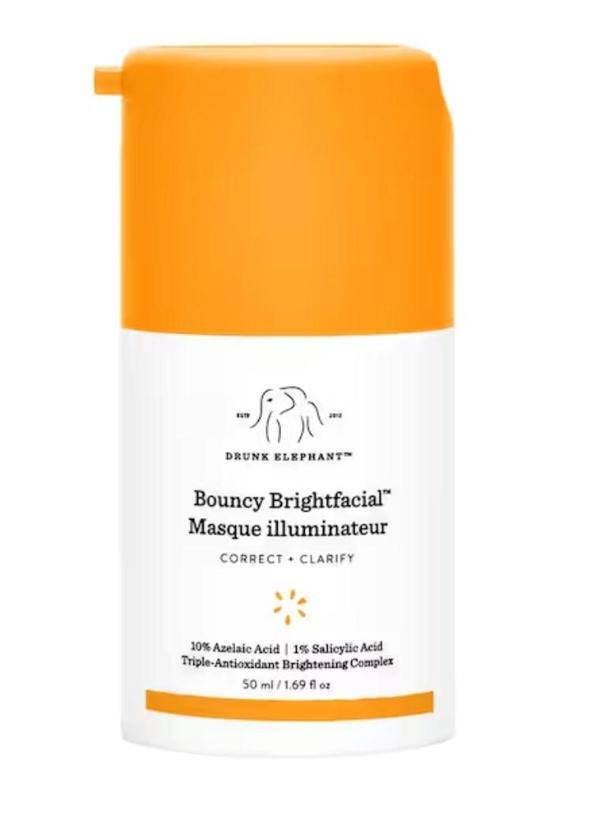 Drunk Elephant Bouncy Brightfacial- Arındırıcı & Işıltı Veren Yüz Maskesi - Image 1