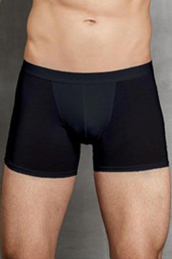 Doreanse Siyah Çok İnce Pamuk Erkek Boxer 1500 - Image 1