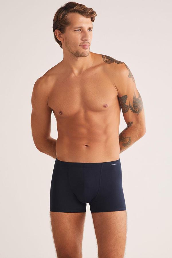 Kom Davide Lacivert Erkek Boxer - Image 1