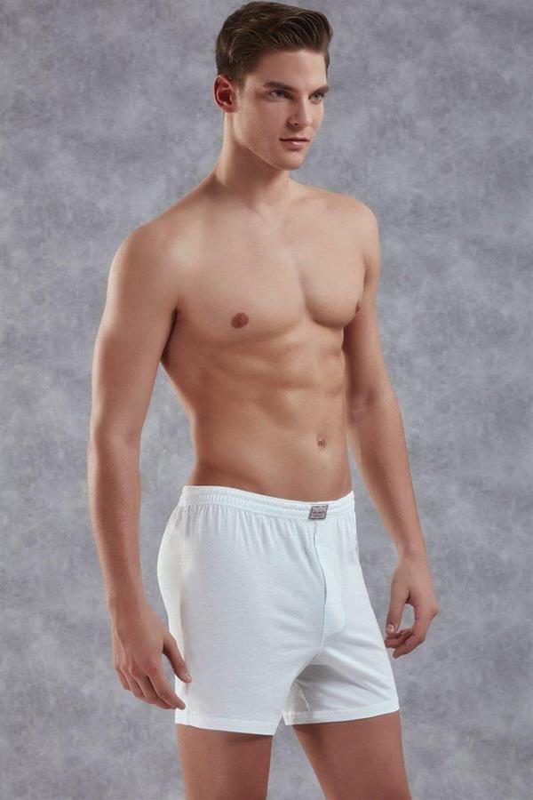 Doreanse Erkek Pamuk Düğmeli Normal Paça Boxer 1505 - Image 1