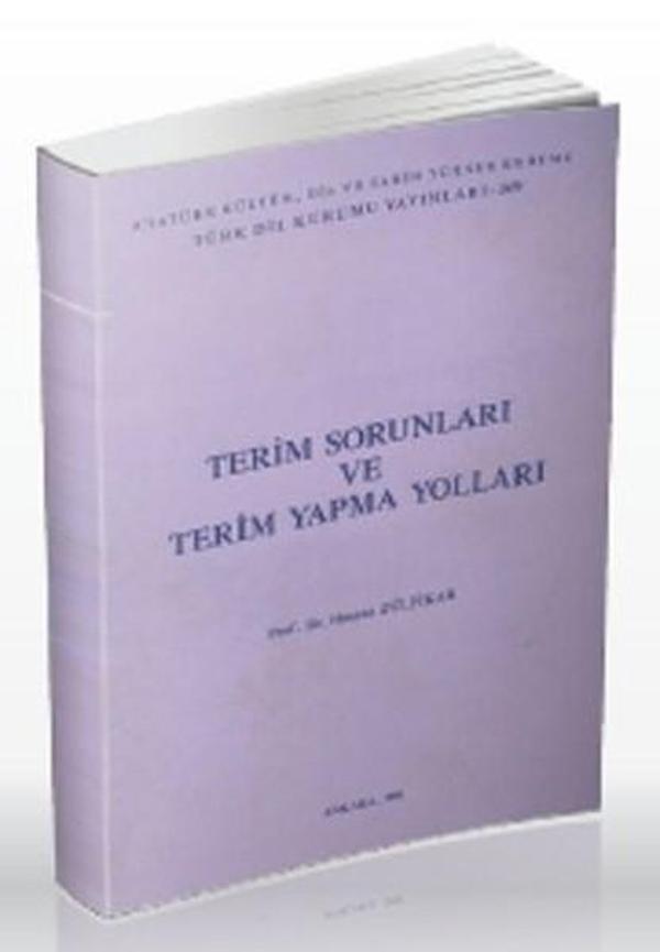 Terim Sorunları ve Terim Yapma Yolları - Türk Dil Kurumu Yayınları - Image 1