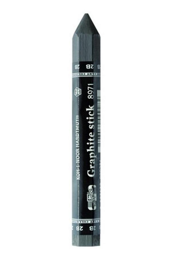 Jumbo Graphite Stick 2B 1 Adet Agaçsız Kalın Grafit Füzen Kömür Kalem Karakalem - Image 1