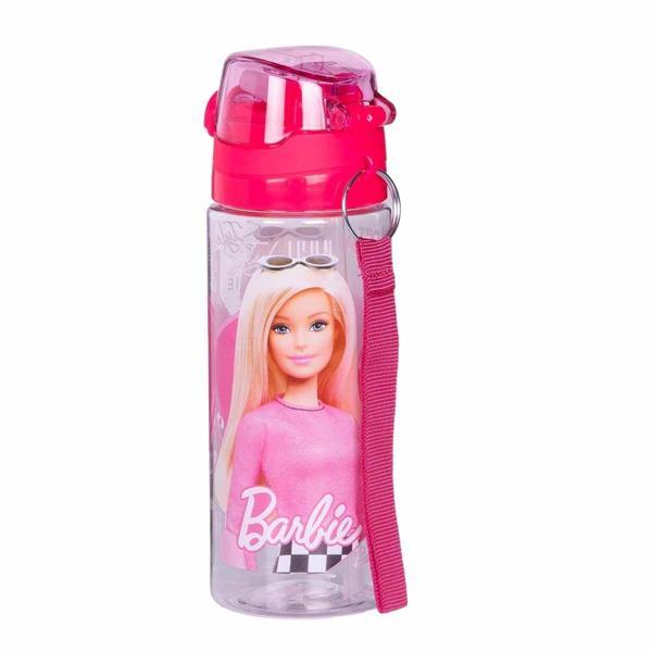 Kız Çocuk Barbie Matara Pembe Renk 500 ml 1 Adet Lisanslı Barbi Suluk Okul Matarası Öğrenci Suluğu - Image 1