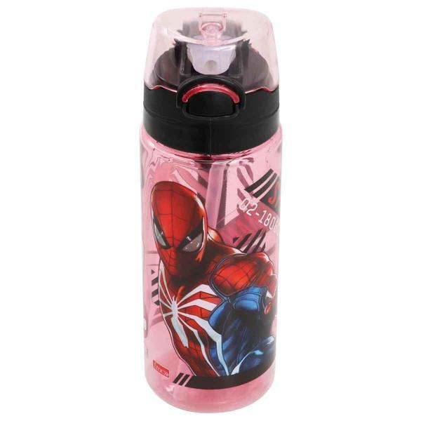 Spiderman Matara 500 ml Kırmızı Renk 1 Adet Erkek Çocuk Örümcek Adam Lisanslı Suluk Okul Matarası Öğrenci Suluğu - Image 1