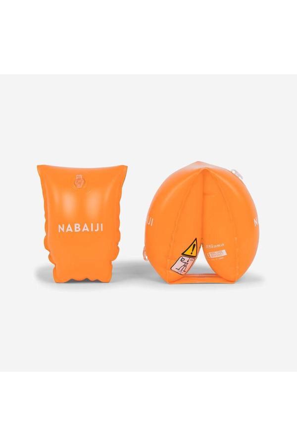 Rehau Nabaiji Çocuk Kolluğu - 11 - 30 Kg - Fosforlu Turuncu Small Beden - Image 1