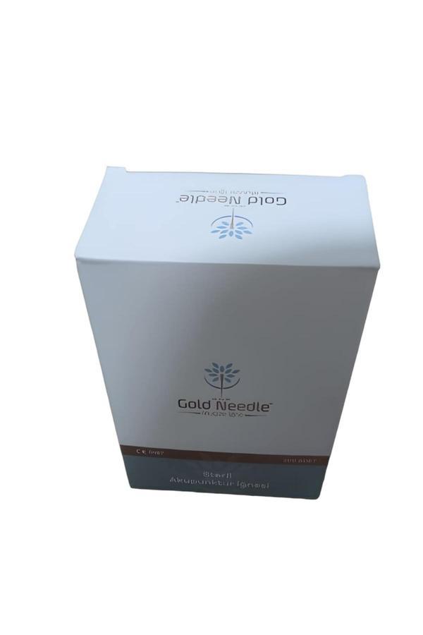 Gold Needle Sterilize Akupunktur İğne 0,30X60Mm 200 Adet (1 Kutu) - Image 1