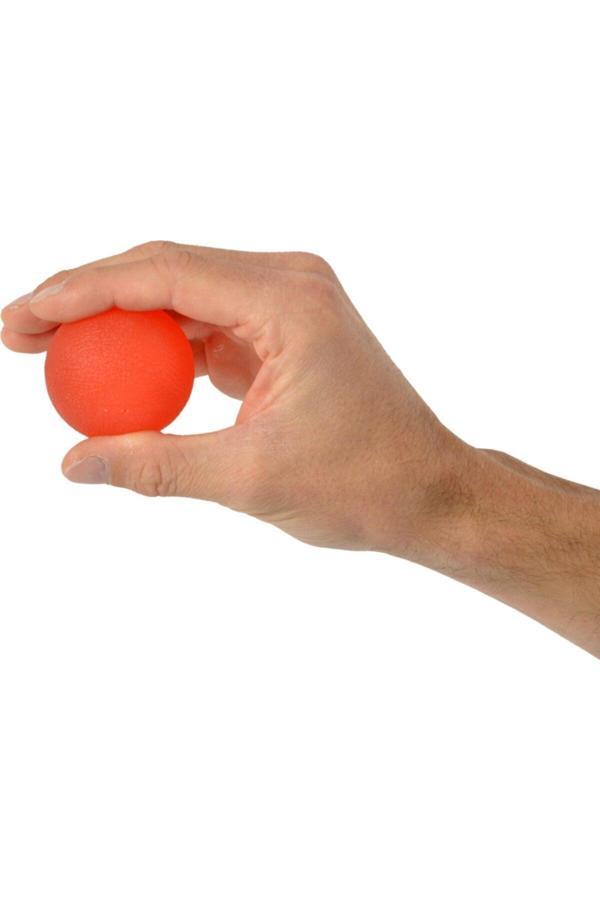 Maxi Yuvarlak El Egzersiz Topu, El Ve Parmak Kuvvetlendirme Topu Kırmızı (Hafif) - Image 1