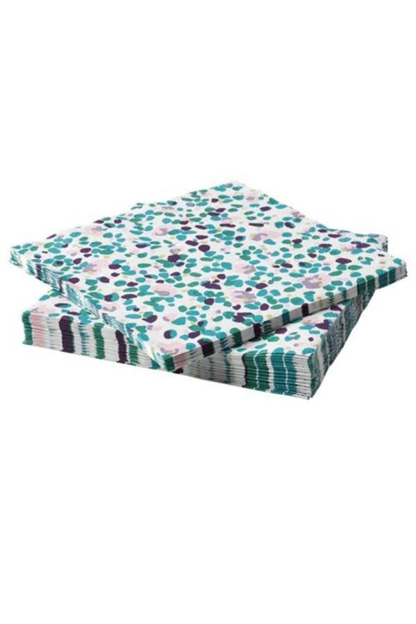 Ikea Tacksamhet Desenli Peçete 33X33Cm 30 Adet - Image 1