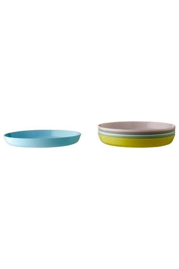 Ikea Pastel Tonlar 6 Adet Kalas Tabak Seti, - Image 1