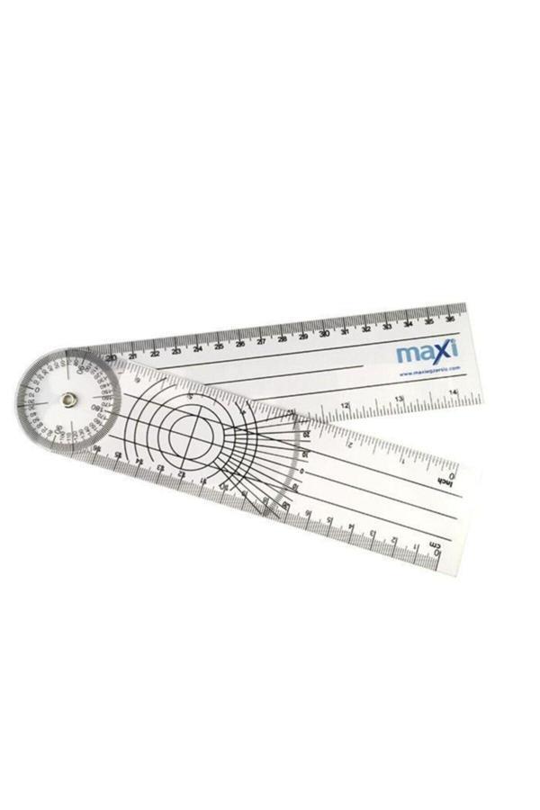 Maxi Cep Gonyometresi , Cetvel Gonyometre 20 Cm - Image 1