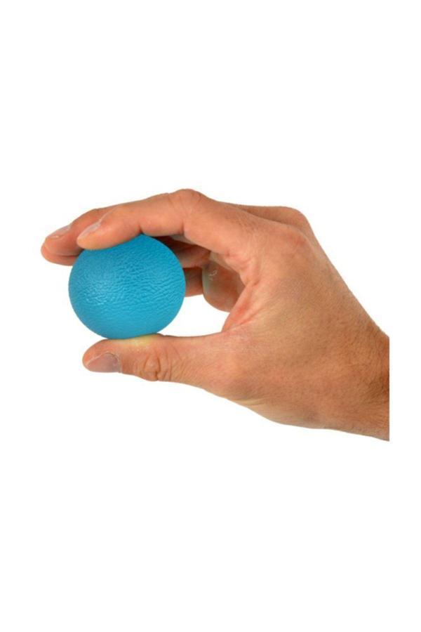 Moves Squeeze Ball - Silikon El Egzersiz Topu Mavi - Ekstra Sert - Image 1