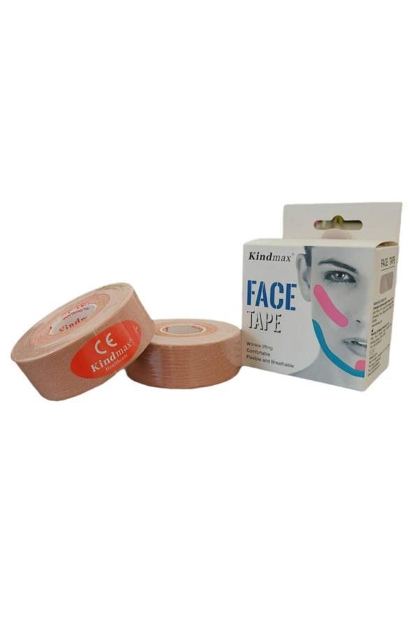 Kindmax Kındmax Yüz Germe Bandı 2,5Cm  * 5 Metre  Kutu İçerisinden 2 Adet Çıkar - Image 1