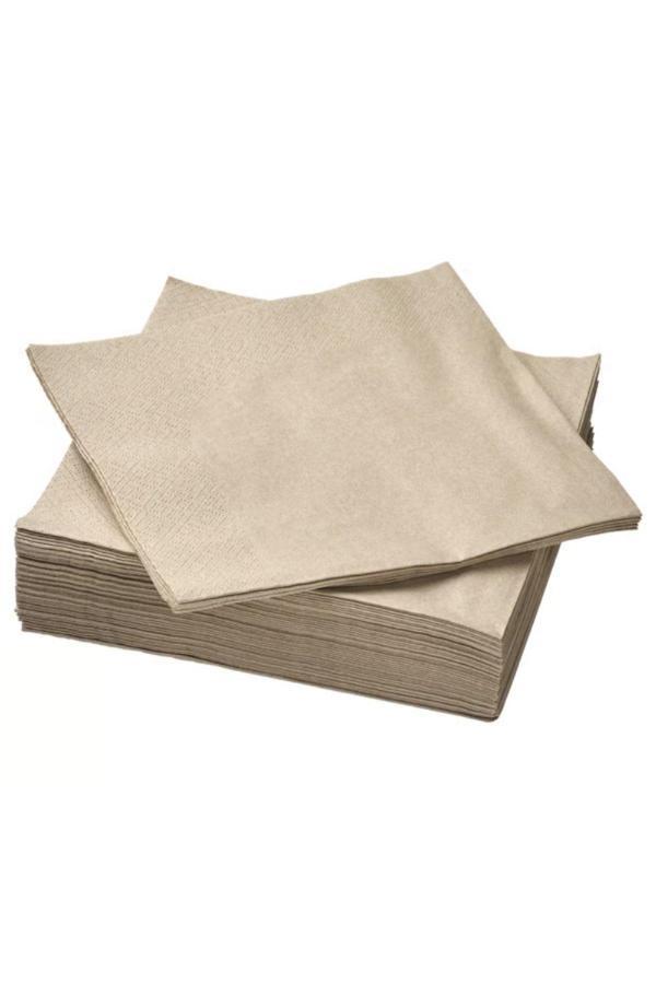 Ikea Fantastısk Peçete Bej 40X40 Cm 50 Adet 5060734 - Image 1