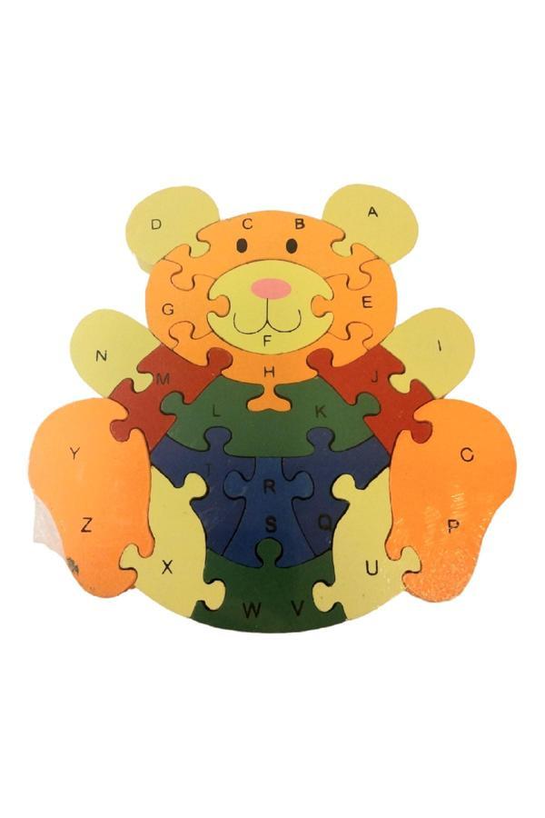 Bak Gel Al Harfleri Ve Sayıları Öğreniyorum Eğitici Minik Ayı Puzzle - Image 1