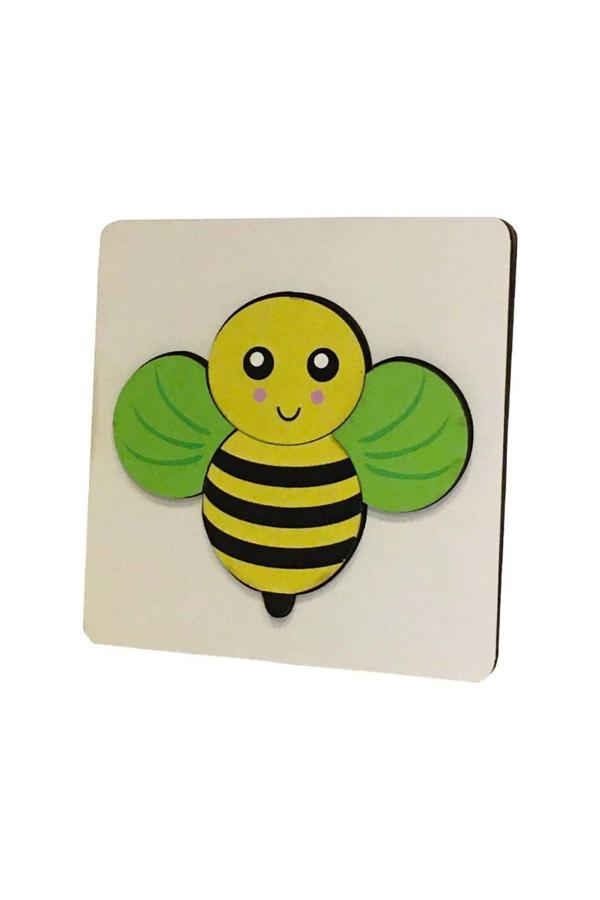 Bak Gel Al Mini Ahşap Arı Puzzle - Image 1