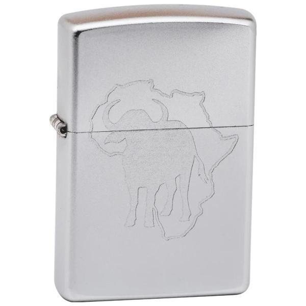Zippo Africa & Buffalo Dizayn Çakmak - Image 1