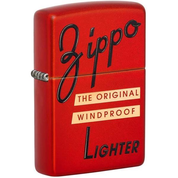 Zippo Red Box Top Dizayn Çakmak - Image 1