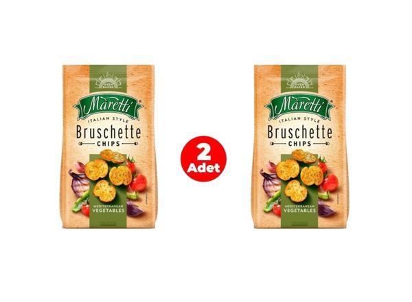 Maretti Bruschette Medıterranean Vegetables Akdeniz Sebzeli Kızartılmış Ekmek (2 ADET) - Image 1