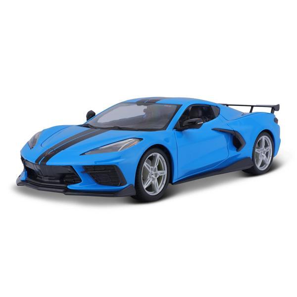 1:18 2020 Chevrolet Corvette Stingray Coupe 31455 - Mavi - Image 1