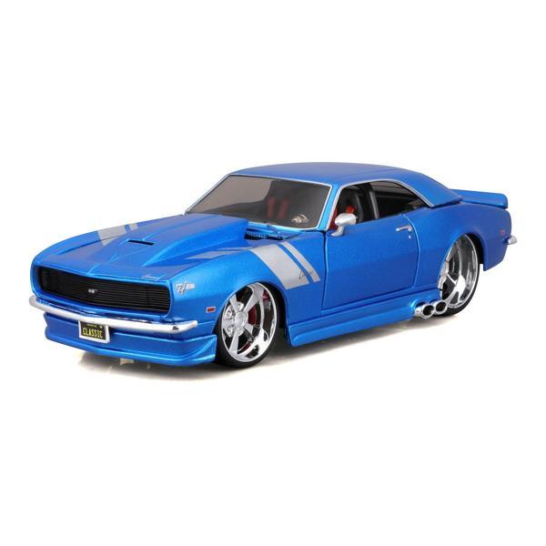 1:24 1968 Chevrolet Camaro Z/28 Model Araba 32508 - Mavi - Image 1