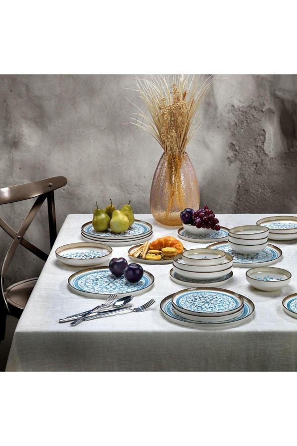 Schafer Vita Yemek Takımı 24 Parça-mavi - Image 1