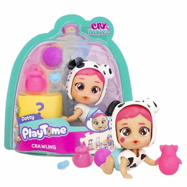 Cry Babies PlayTime Mini Bebekler - Dotty - Image 1