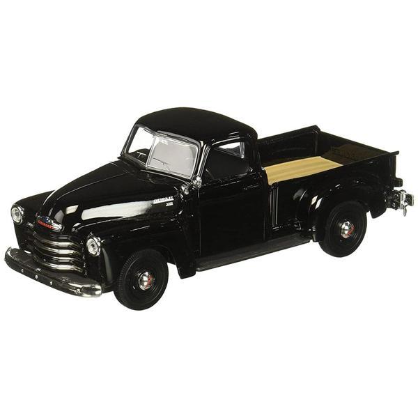 Maisto Chevrolet 3100 Pickup 1950 1:24 Model Araba S/E Siyah - Image 1
