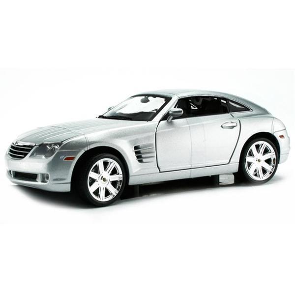 Maisto Chrysler Crossfire 1:18 Model Araba S/E Gümüş - Image 1