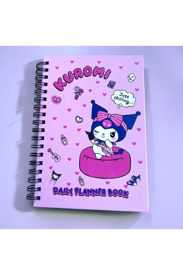 Bak Gel Al Kuromi'Nin Sihirli Dünyası Planner Defteri - Pembe Ve Eğlenceli Günlük Planlama Defteri Ve 5 Sayfa S - Image 1