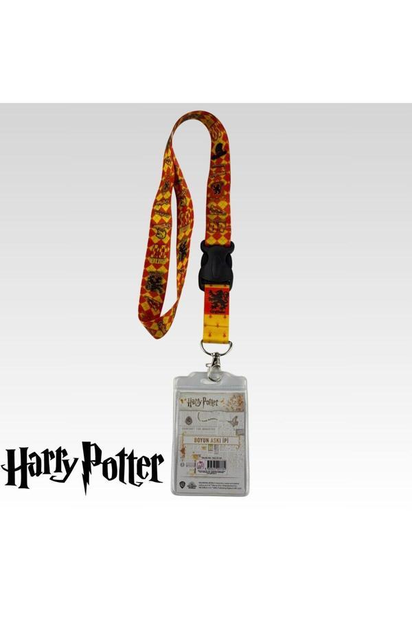 Bak Gel Al Harry Potter Gryffindor Arması Lisanslı Boyun Askı İpi, Hogwarts Lanyard Seti, - Image 1