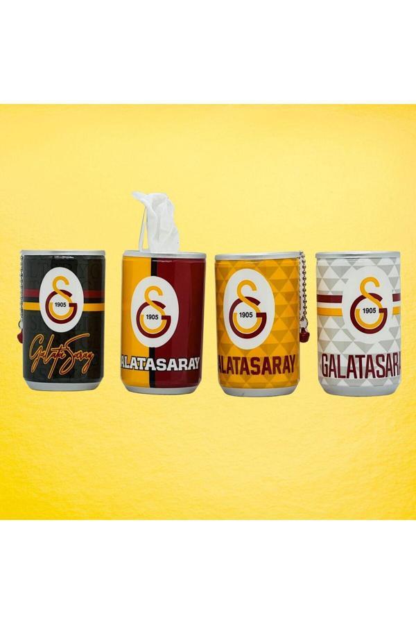 Bak Gel Al Galatasaray Lisanslı Kutu Islak Mendil – 1905 Logolu Galatasaray Sarı Kırmızı Taraftar Ürünü - Image 1