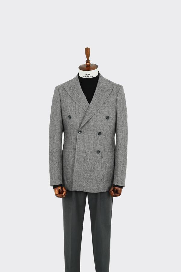 Kruvaze Erkek Ceket-KAW5240W - Image 1