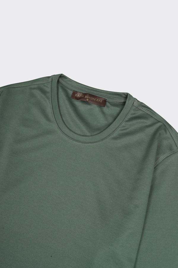 Erkek Bisiklet Yaka Kısa Kol T-Shirt - Image 1