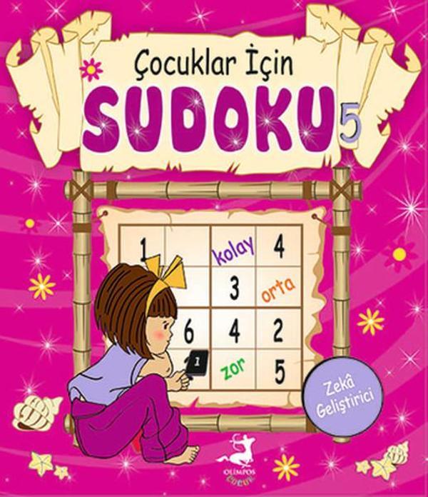 Çocuklar İçin Sudoku - 5 - Olimpos Çocuk - Image 1