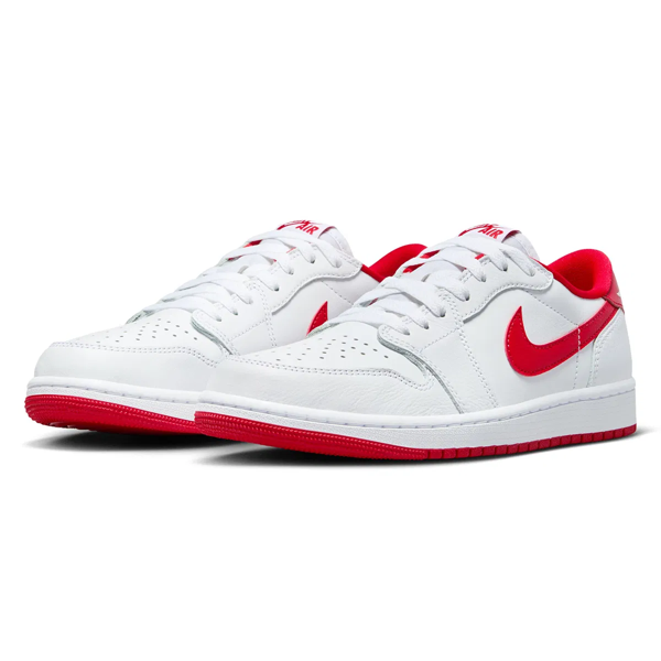 Nike Air Jordan 1 Retro Low Og Erkek Beyaz Sneaker Ayakkabı CZ0790-161 - Image 1