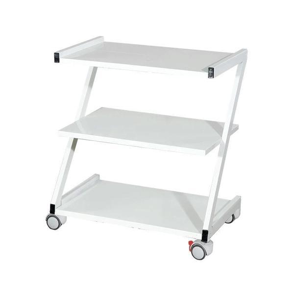 Cihaz Arabası | Z Tipi, Üç Katlı Metal Gövde, Antistatik Tekerlekli E-231/B - Image 1
