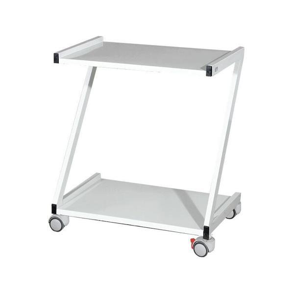 Cihaz Arabası | Z Tipi, İki Katlı Metal Gövde, Antistatik Tekerlekli E-231 - Image 1