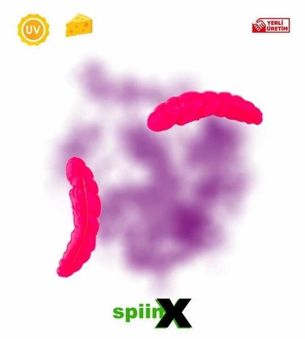 SPIINX PUPA SİLİKON YEM 35MM 12Lİ PEYNİR AROMALI UV Lİ RENK: HOT PINK - Image 1