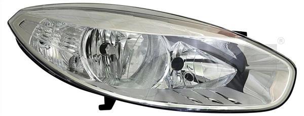 Renault Fluence 2010-2013 Far Sağ Motorlu Krom (Oem No:260105345R) - Image 1