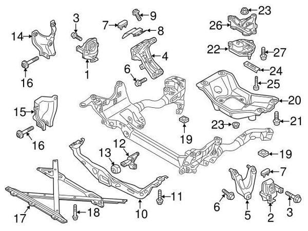 Motor Traversı Vw A4 Bm 12-15 (Oem No: 8K0199521Q) - Image 1