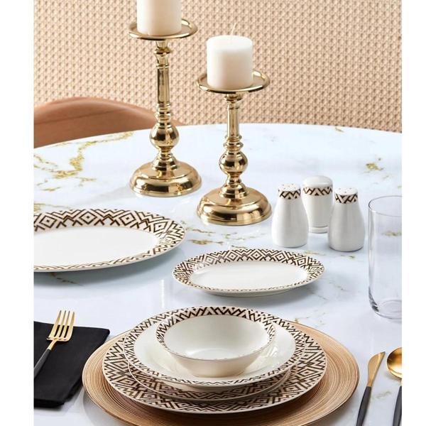 Karaca Jewel 56 Parça 12 Kişilik New Bone Yemek Takımı - Image 1