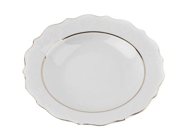 Porland Queen Altın Yaldız Çukur Tabak 20cm - Image 1