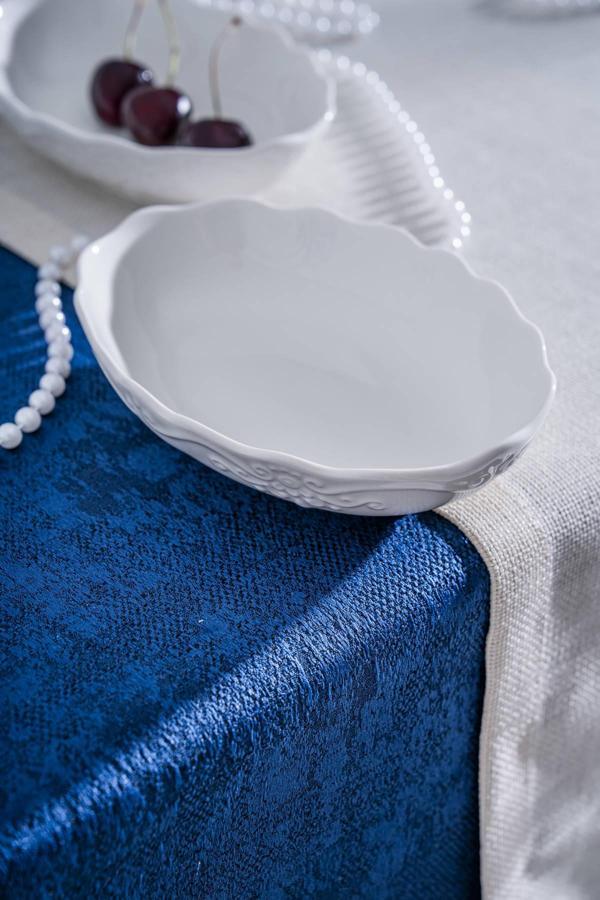 King Oval Kayık Tabak - 16 cm - Image 1